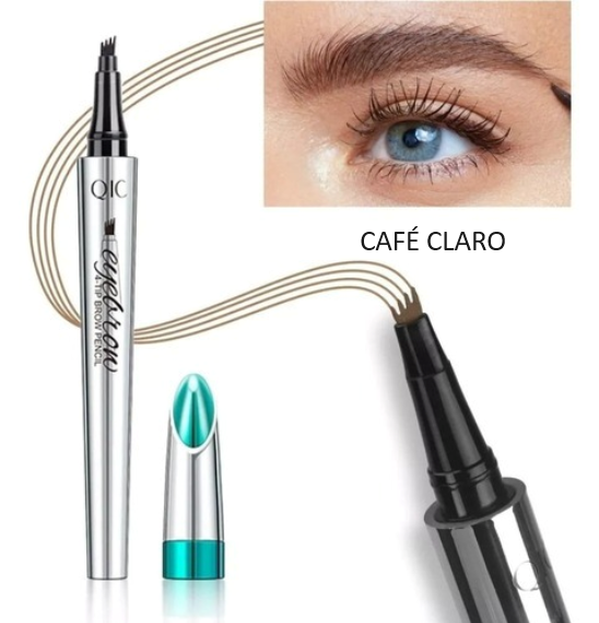 Vista 6 de LÁPIZ PARA CEJAS Y BARBA - COLOR Y NUMERO: LAPIZ COLOR CAFE OSCURO #02